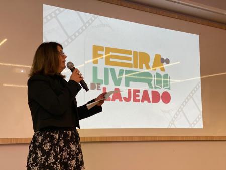 Solenidade de abertura da 19ª Feira do Livro de lajeado