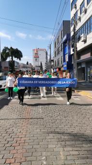 Caminhada em prol da doação de órgãos reúne comunidade em Lajeado